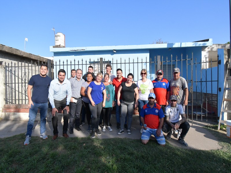 El programa provincial "Banco de tiempo" llegó al Centro Vecinal de Barrio Parque