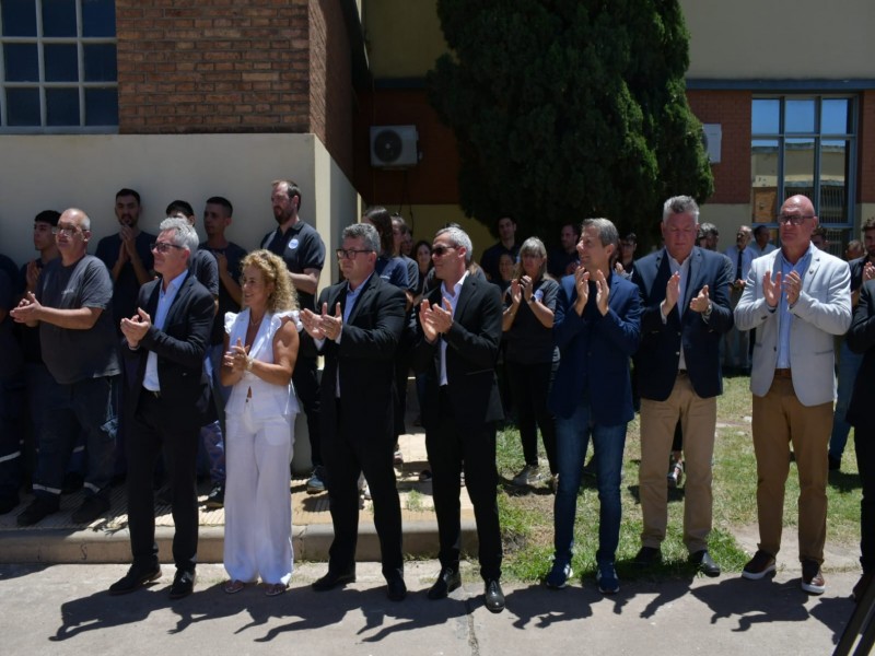El intendente participó de la inauguración del nuevo comedor de Codini